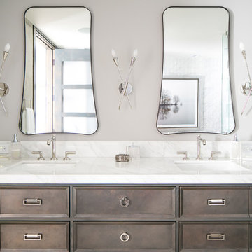 Denver Colorado Residence Loft Style BATHROOM VANITY