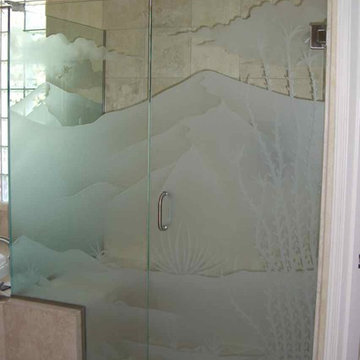 Desert Mountains Custom Showers Glass Enclosures