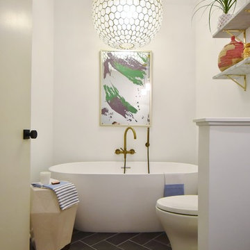 Design: James Guest Bathroom