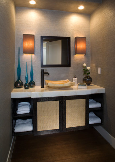 Contemporary Bathroom by The Art of Room Design