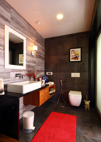 Contemporary Bathroom by Savio & Rupa Interior Concepts (Bangalore)