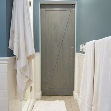 Designer's Own Retreat: Remodeled Master Bathroom