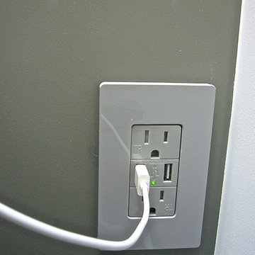 DETAIL - Combo USB Ports @ cabinetry