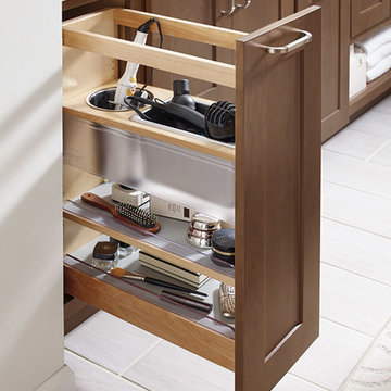 Diamond Cabinets: Vanity Grooming Pull-out Cabinet