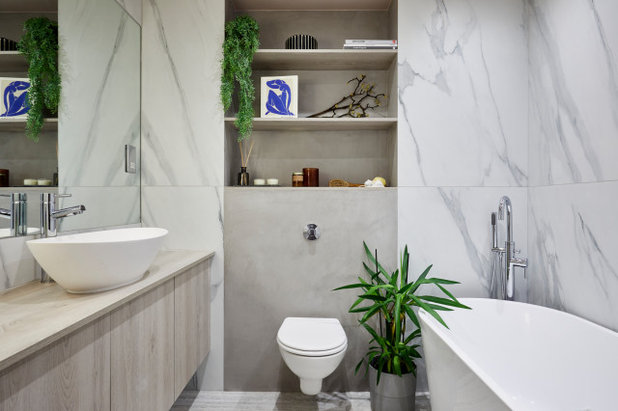 Contemporary Bathroom by Space Shack