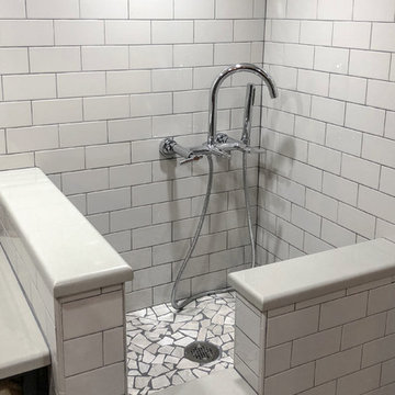 Dog Shower with Finishes to Match