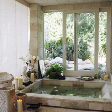 Donna Karan's Zen Spa Bath in East Hampton New York