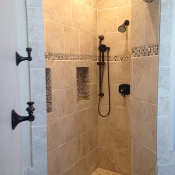 doorless shower
