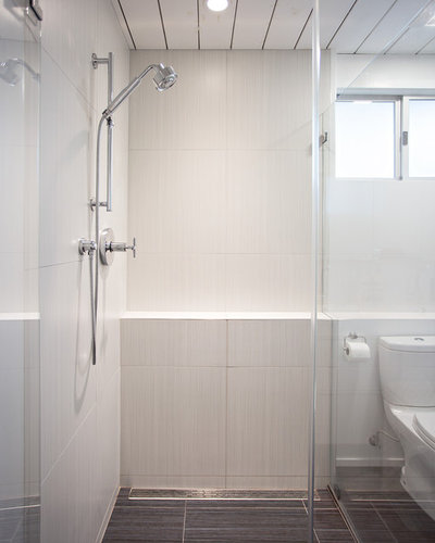 Midcentury Bathroom by Klopf Architecture