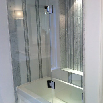 Double Panel Bathtub Screens
