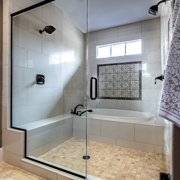 Double Shower in Master Bathroom