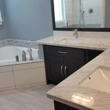 Double sinks and clean tile lines