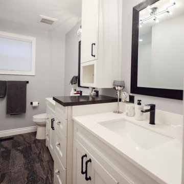 Double Vanity Main Bathroom