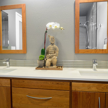 Double Vanity Sink - Chinese Infantryman Statue