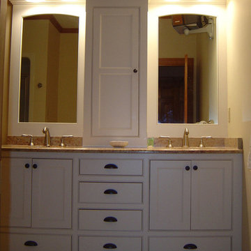 Double Vanity with lots of storage