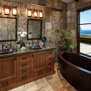 Midnight Slate Copper Tile Houzz