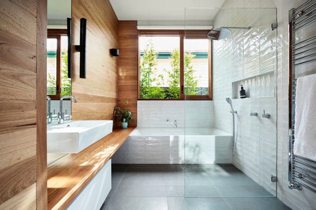 Contemporary Bathroom by Steffen Welsch Architects