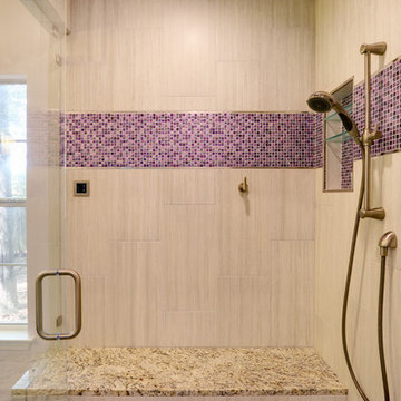 Downing Purple Bathroom