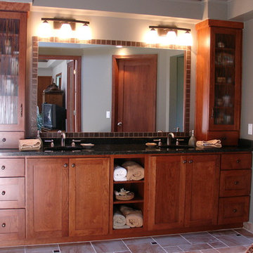 Dual Sink Cabinetry Run