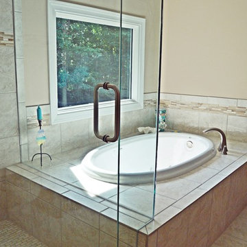 Dunwoody, GA - Compact Master Bathroom Renovation