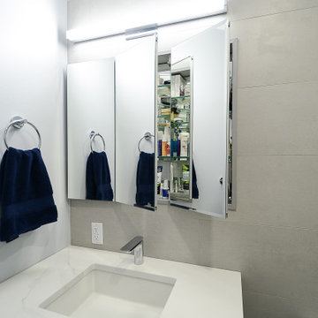 E 49th St | Bathroom Remodel- Medicine Cabinet