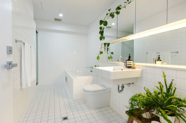 Contemporary Bathroom by Art Department Styling