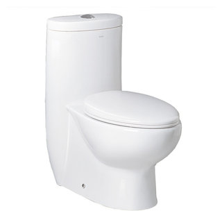 Voorzieningen gemeenschap arm Eago TB309 Dual Flush One Piece Modern Toilet - Modern - Bathroom - Toronto  - by Eago Toilets | Ontario, Canada | Houzz