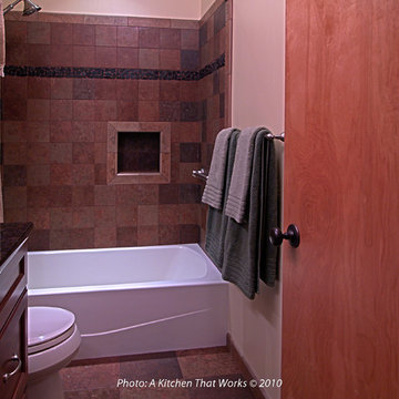 Early Split Level Bathroom Remodel