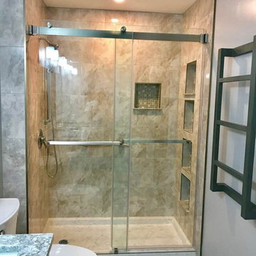 East Amherst- Custom Shower Storage