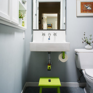 east side bathroom