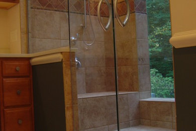 Easy access showers