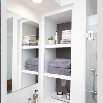 Eclectic Basement Bathroom