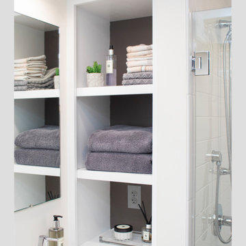 Eclectic Basement Bathroom