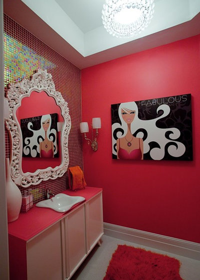 Eclectic Bathroom by Cre8tive Interior Designs