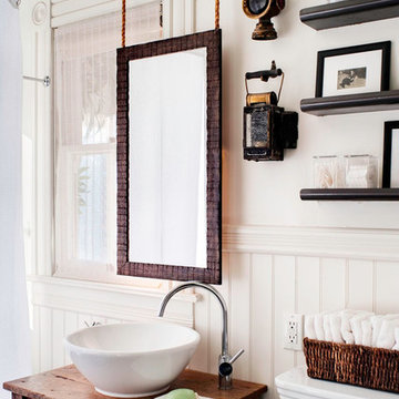 Eclectic Bathroom - Potrery Hill project