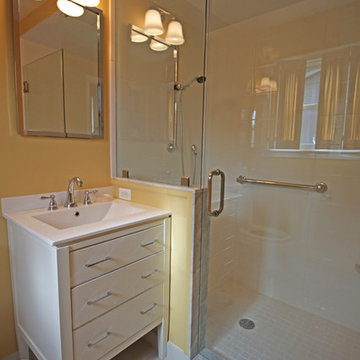 Eclectic Master Bath - Grosse Pointe Farms