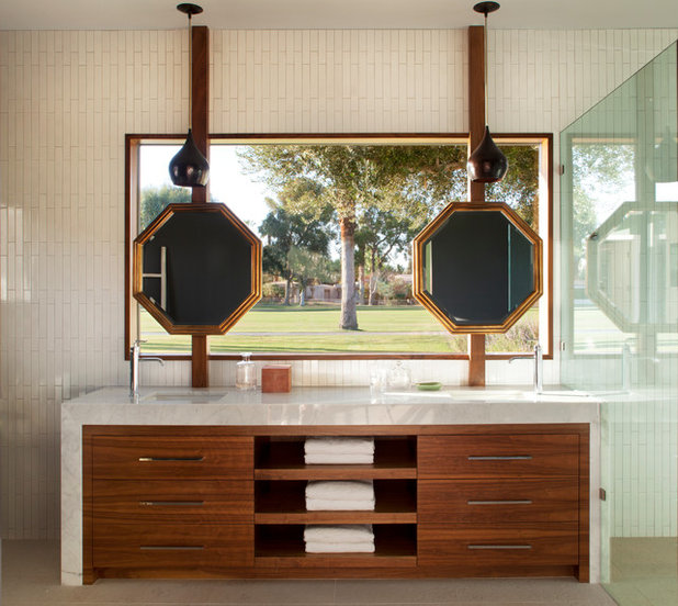 Asian Bathroom by Brittany Stiles Design