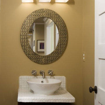 Eclectic Powder Room