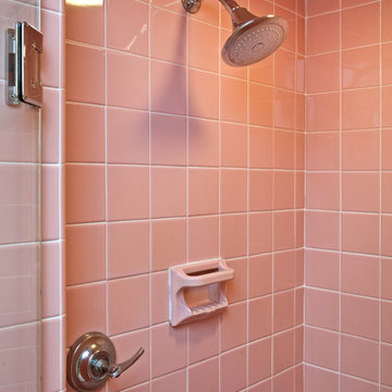 Eclectic Retro Bath