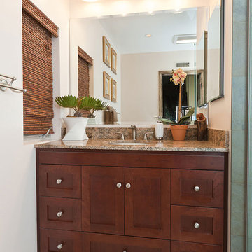 Eclectic Small Bathroom Remodel