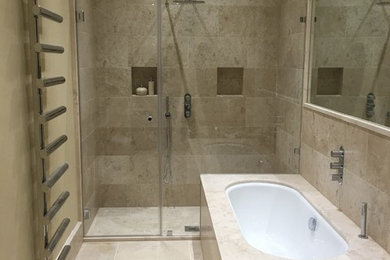 This is an example of a contemporary bathroom in Wiltshire.