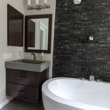 Edgy, Contemporary Overhaul, Master Bath