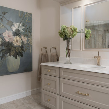 Elegant aging-in-place master suite addition
