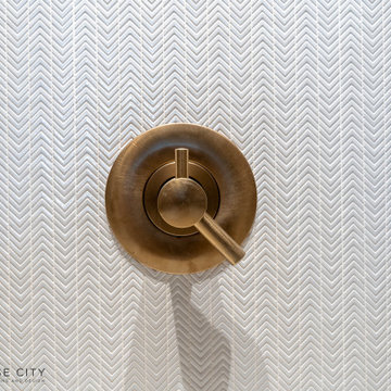 Elegant and Luxurious guest bathroom