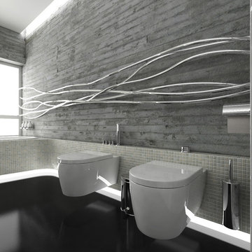 Elegant bathroom design | by CADFACE