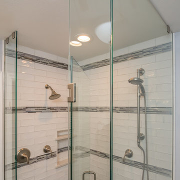 Elegant Master Bathroom Remodel in Brookfield