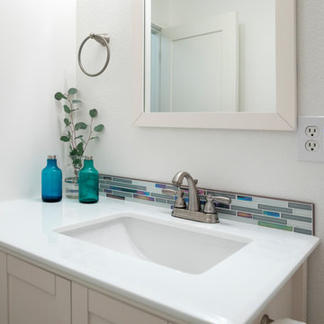 Elegant Petroleum Bathroom