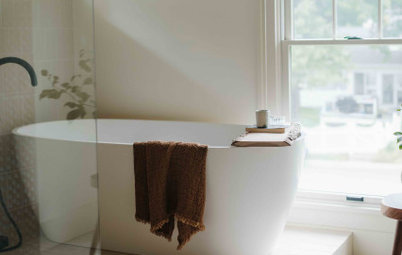 Bathroom of the Week: Dated Bath Becomes a Calm Retreat