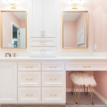 Ella's Pink Bathroom: Lake Highlands
