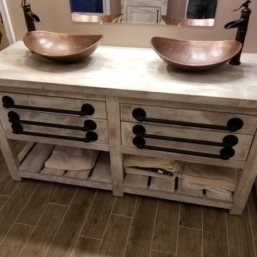 Ellicott City Rustic Bathroom Remodel